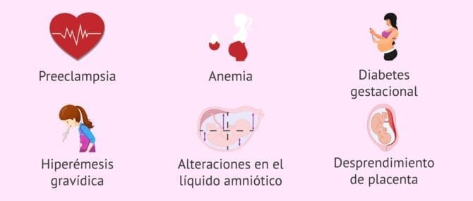 Resultado de imagen para problemas de salud durante el embarazo