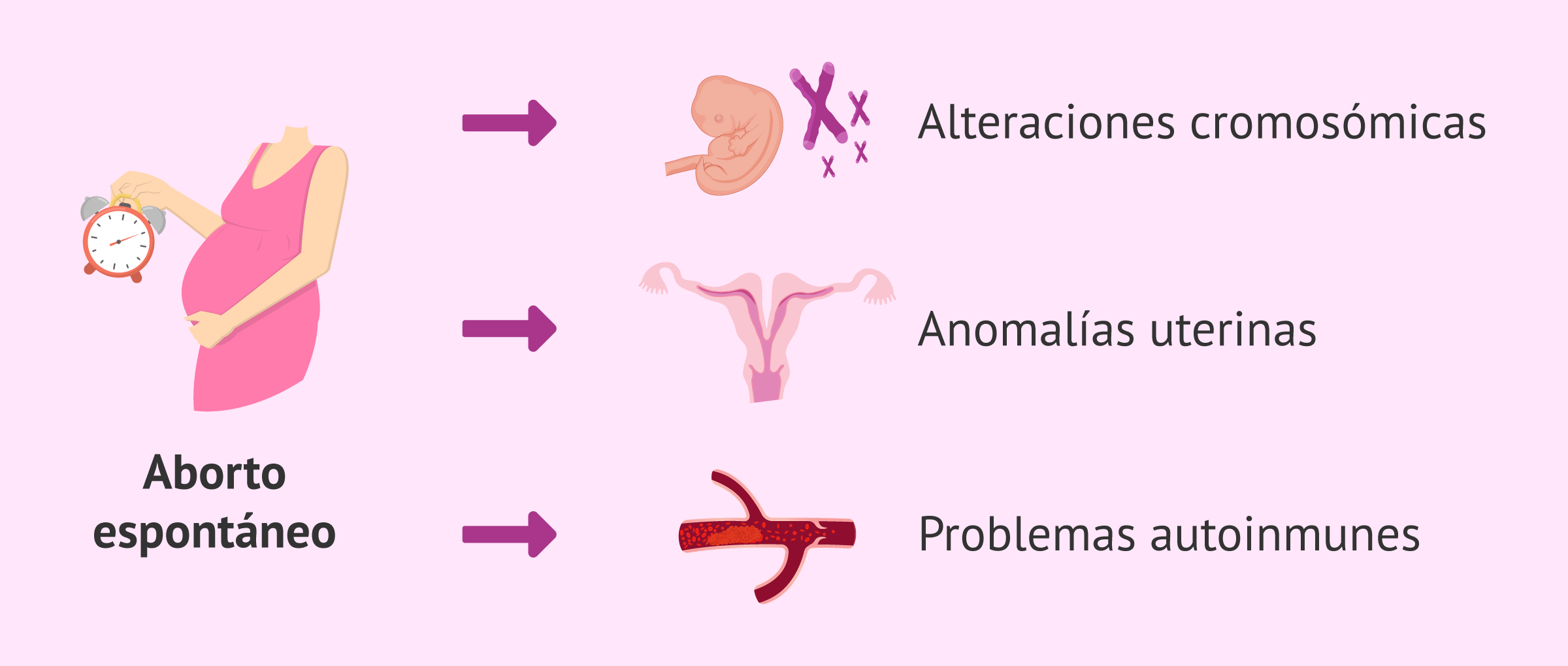 Cuáles son las principales causas del aborto espontáneo?