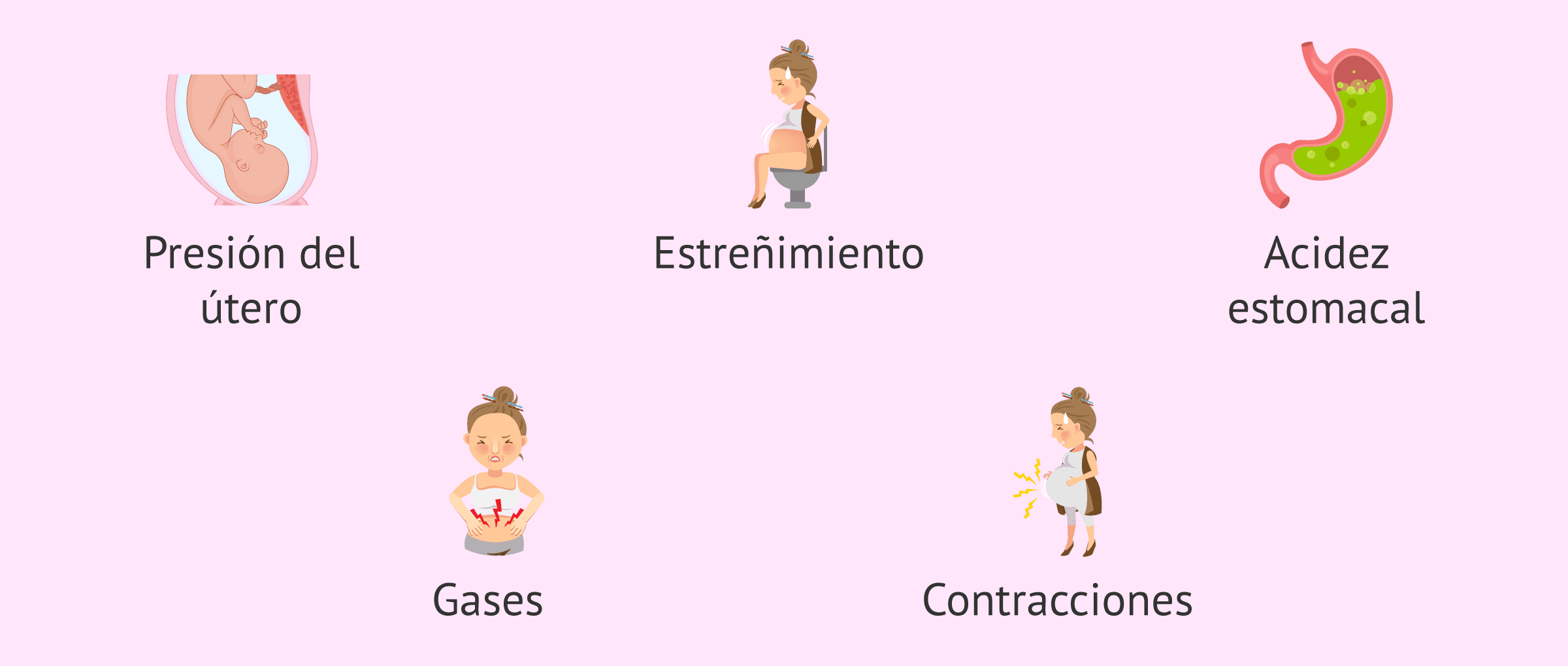 ¿Cuáles son los dolores y molestias más comunes durante el embarazo?