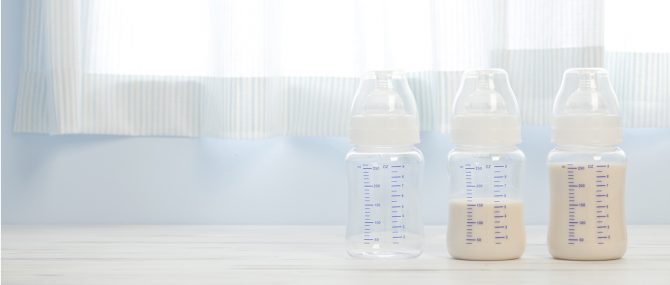 Imagen: Niveles nutricionales en la leche preparada