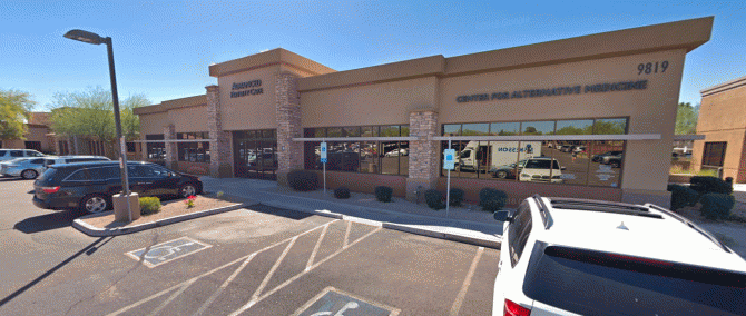 Fachada de la clínica Advanced Fertility Care