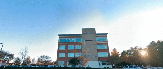 Fachada de la clínica Arkansas Fertility Center