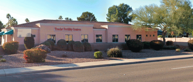 Fachada de la clínica Troché Fertility Centers