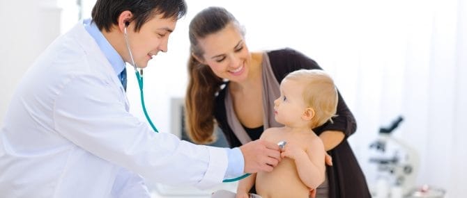 Imagen: Constipados en bebés