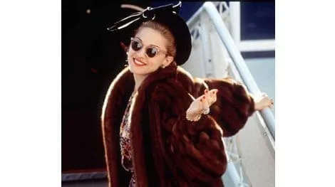 Madonna embarazada en Evita