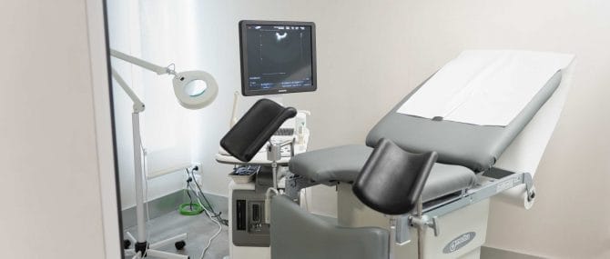 Imagen: Ecógrafo Ginemed Madrid