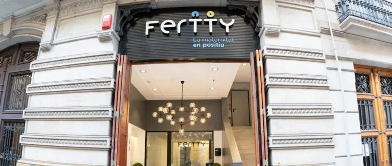 Fachada de la clínica Fertty