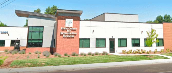Fachada de la clínica Idaho Center for Reproductive Medicine