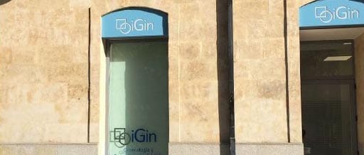 Fachada de la clínica Instituto iGin Salamanca
