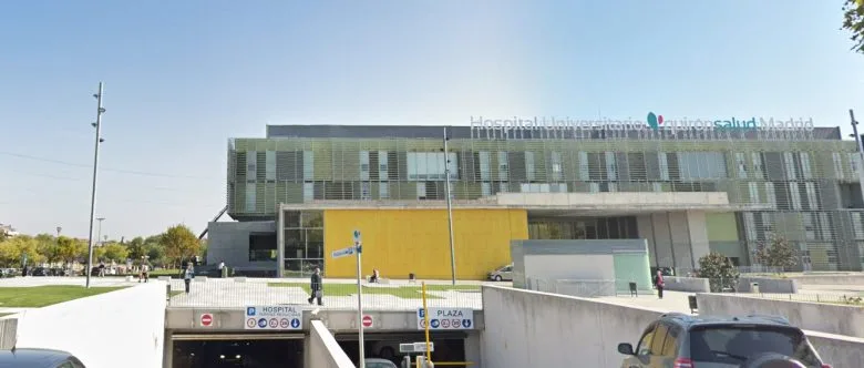 Fachada de la clínica Hospital QuirónSalud de Madrid