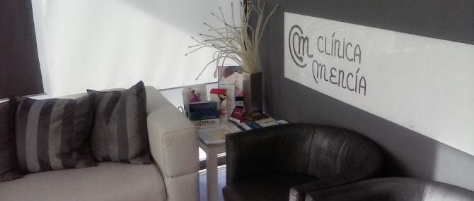 Imagen: Sala de espera de la Clinica Mencía