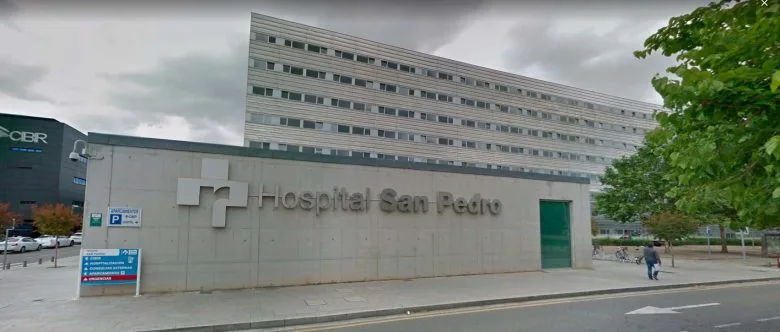 Fachada de la clínica Hospital San Pedro