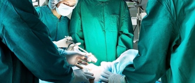 Imagen: Operación trasplante de útero