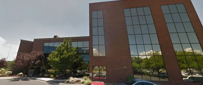 Fachada de la clínica Utah Fertility Center