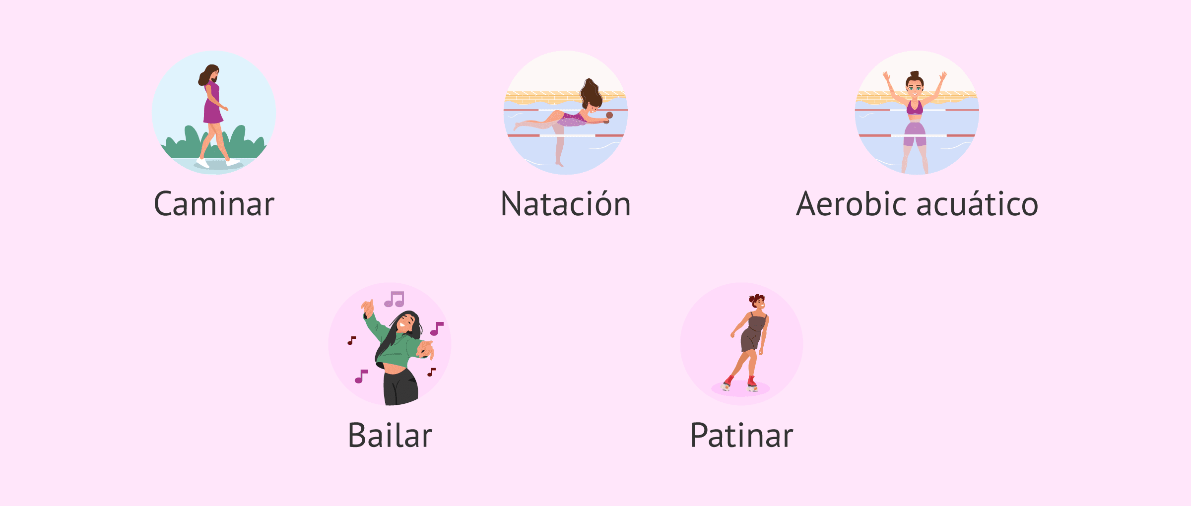 Imagen: Deportes de bajo impacto recomendados cuando se intenta concebir