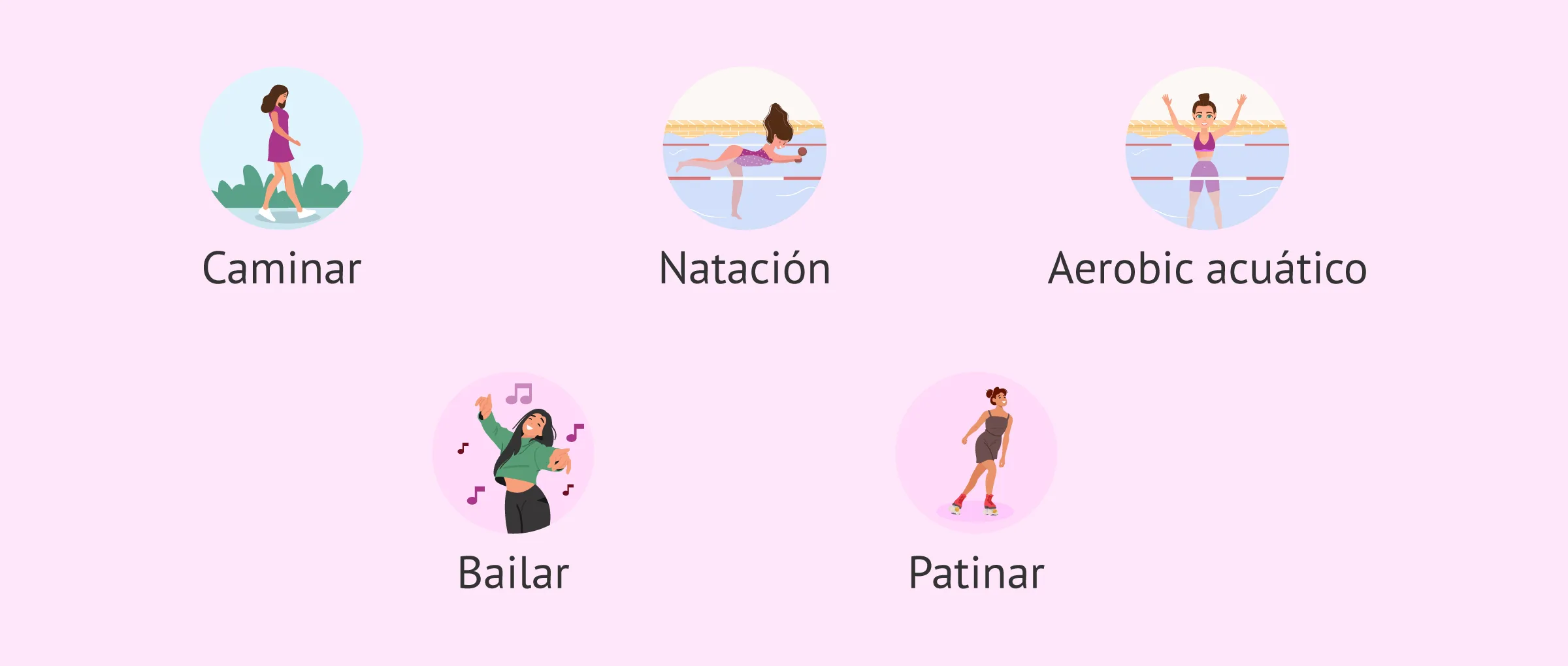 Deportes de bajo impacto recomendados cuando se intenta concebir