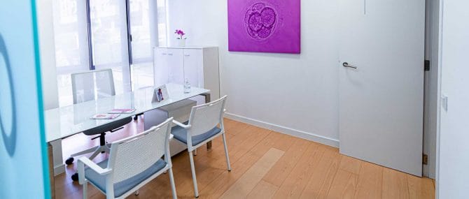 Imagen: Consulta médica de Ovoclinic Madrid