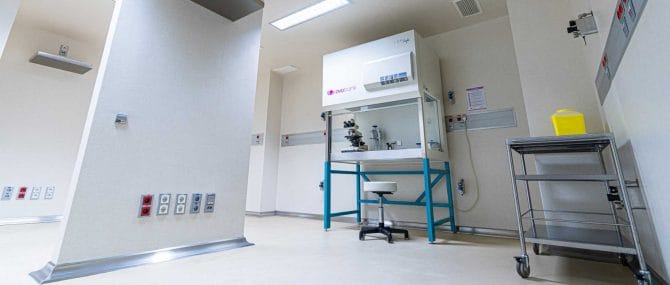 Imagen: Zona de criobiología