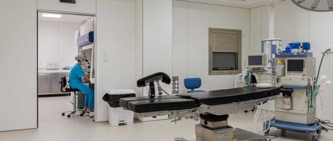 Imagen: Quirófano de HC Fertility Marbella
