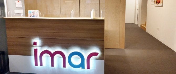 Imagen: Recepción de la entrada general de IMAR