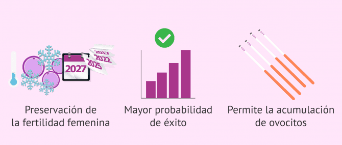 Imagen: Ventajas de vitrificar óvulos