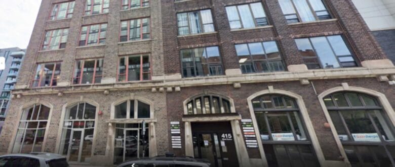 Fachada de la clínica Institute for Human Reproduction (IHR)