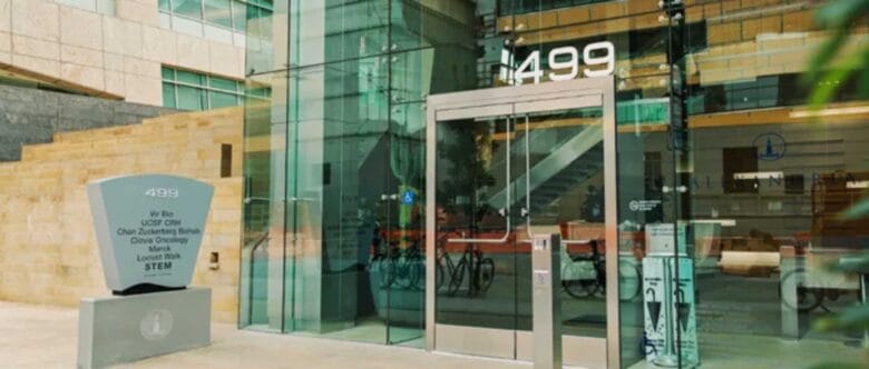 Fachada de la clínica UCSF Center For Reproductive Health