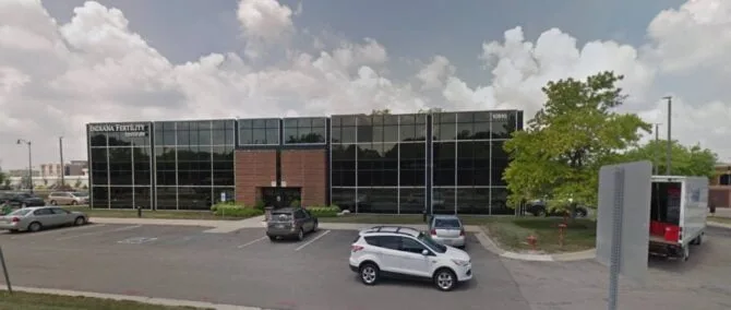 Fachada de la clínica Indiana Fertility Institute