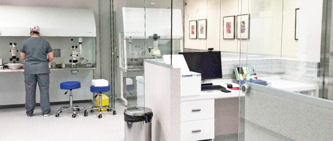 Imagen: Laboratorio de Ginemed Jerez