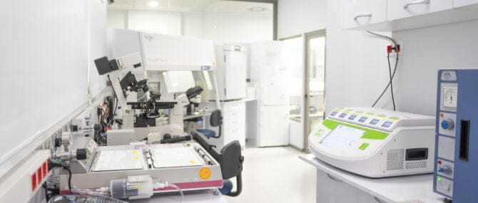 Imagen: Laboratorio de Ginemed Huelva