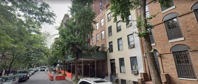 Fachada de la clínica Manhattan Reproductive Medicine