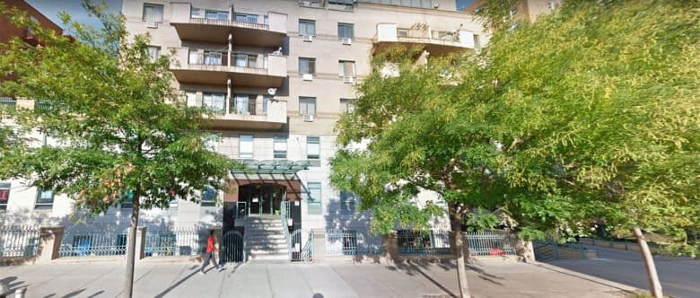 Fachada de la clínica The New York Fertility Center