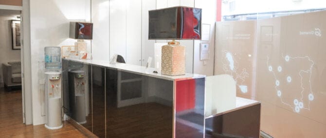 Imagen: Recepción de Ginemed Sevilla
