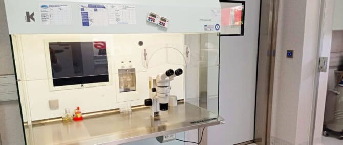 Imagen: Conexión entre el laboratorio y el quirófano