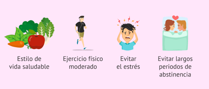 Imagen: Recomendaciones para mejorar la fertilidad masculina