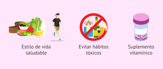 Imagen: Hábitos saludables para mejorar la astenospermia