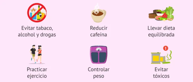 Imagen: Hábitos saludables antes de buscar un embarazo