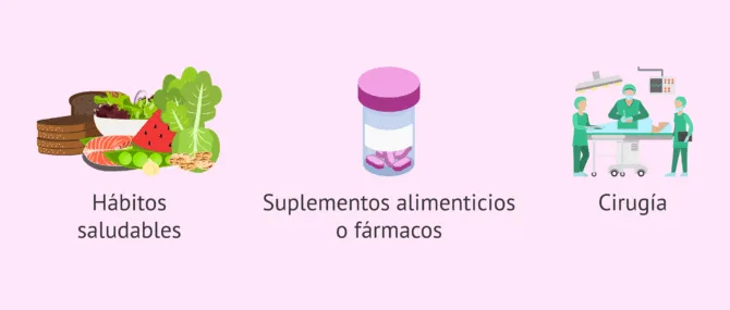 Imagen: Posibles tratamientos de la oligospermia