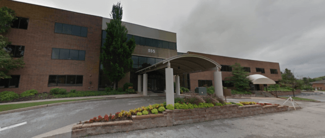 Fachada de la clínica STL Fertility (Sher Institute for Reproductive Medicine, St. Louis)