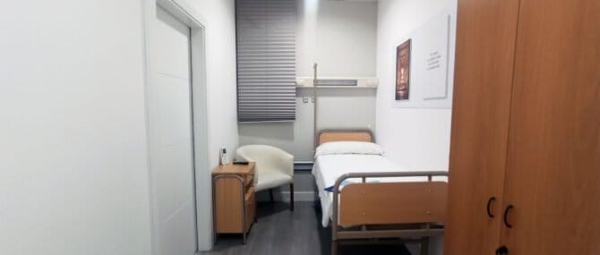 Imagen: Sala de recuperación en Next Fertility Sevilla