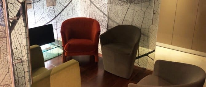 Imagen: Zona de espera en Next Fertility Murcia