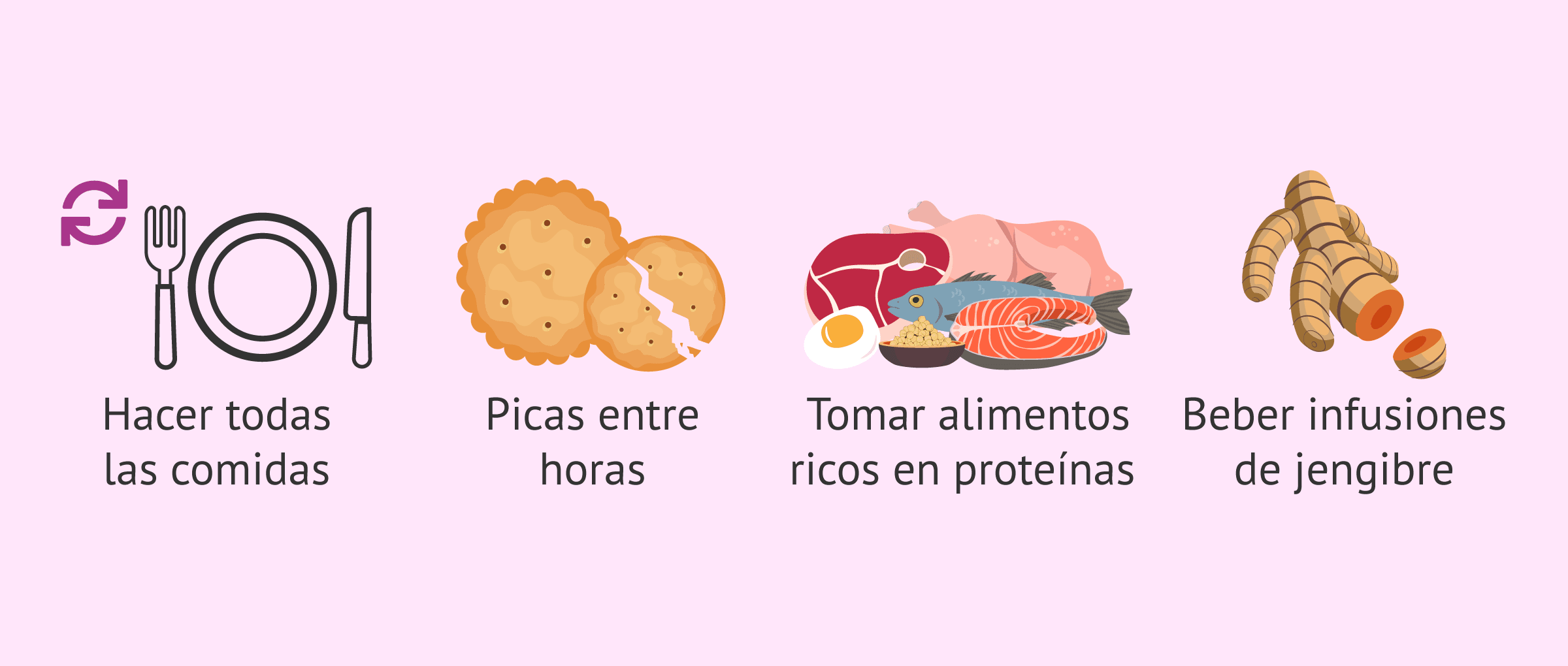 Imagen: Consejos para combatir las náuseas en el embarazo