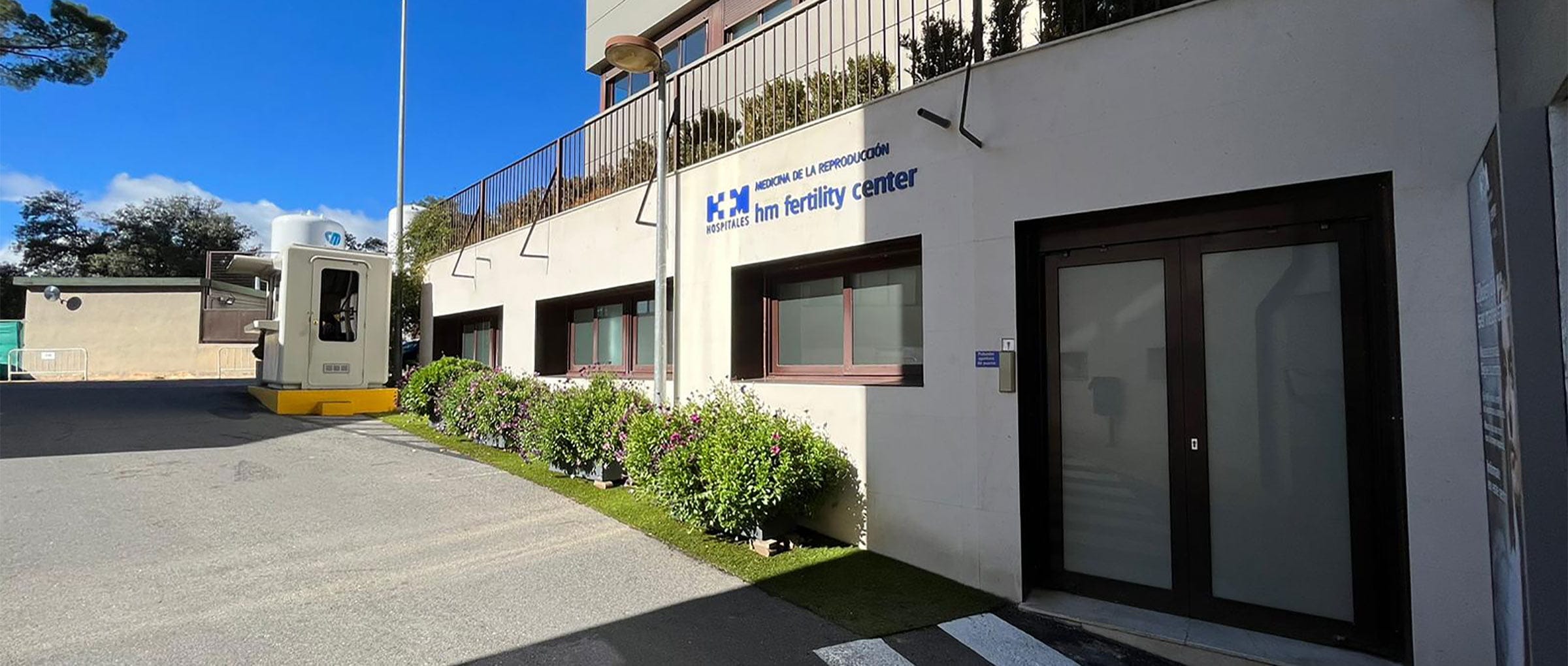 Imagen: Entrada para pacientes de reproducción asistida