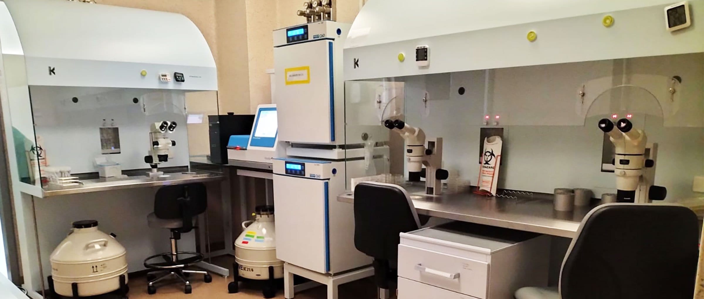 Imagen: Zona de FIV en HM Fertility Center Toledo