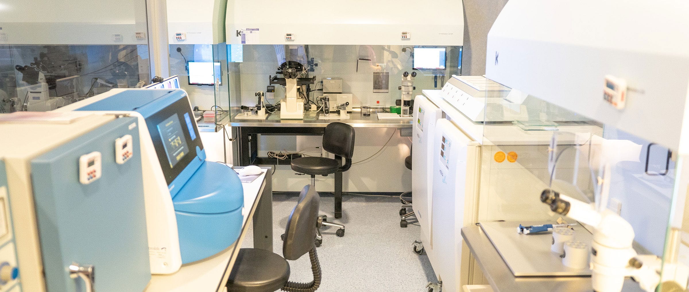 Imagen: Laboratorio de FIV en Next Fertility Sevilla