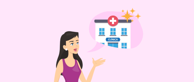 Imagen: Recomendaciones como motivo para desplazarse para acudir a una clínica de fertilidad