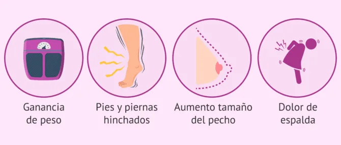Imagen: Síntomas comunes del 5º mes de embarazo