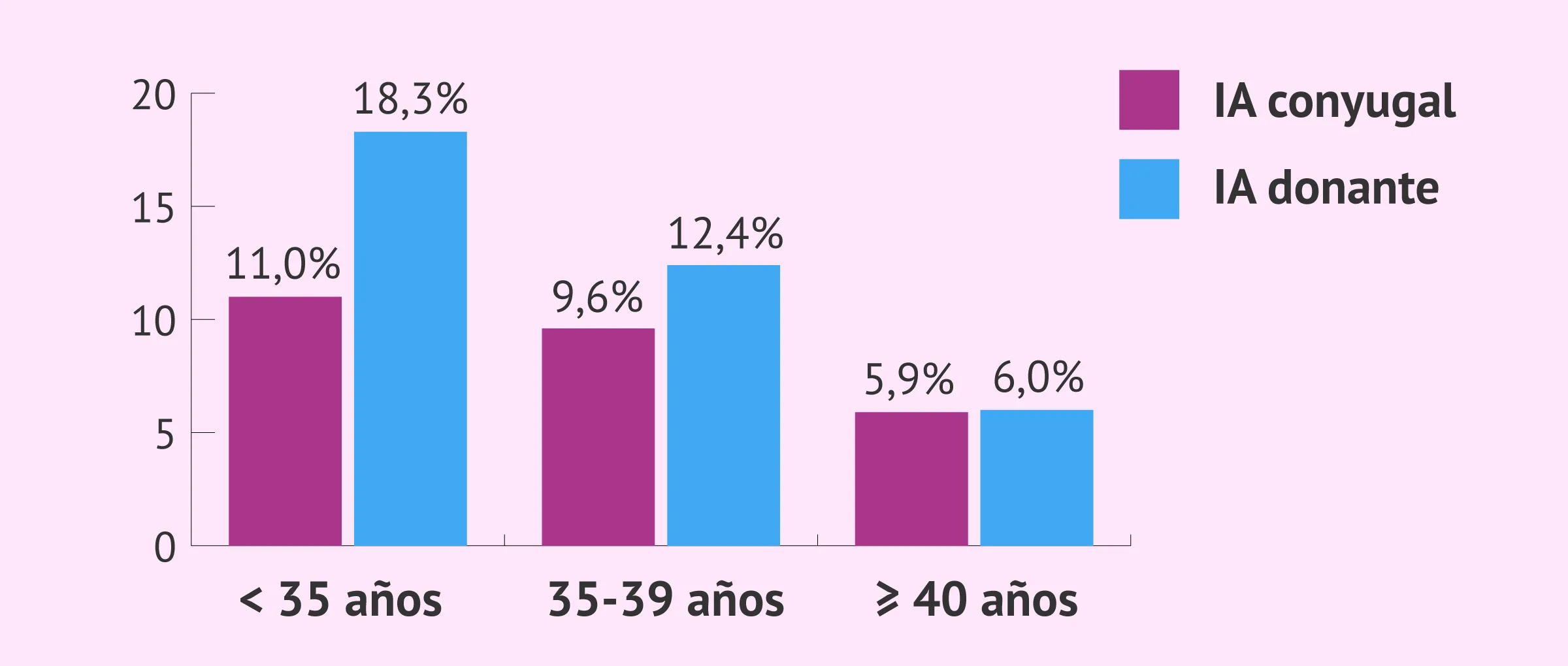 Imagen: Gestación con inseminación artificial