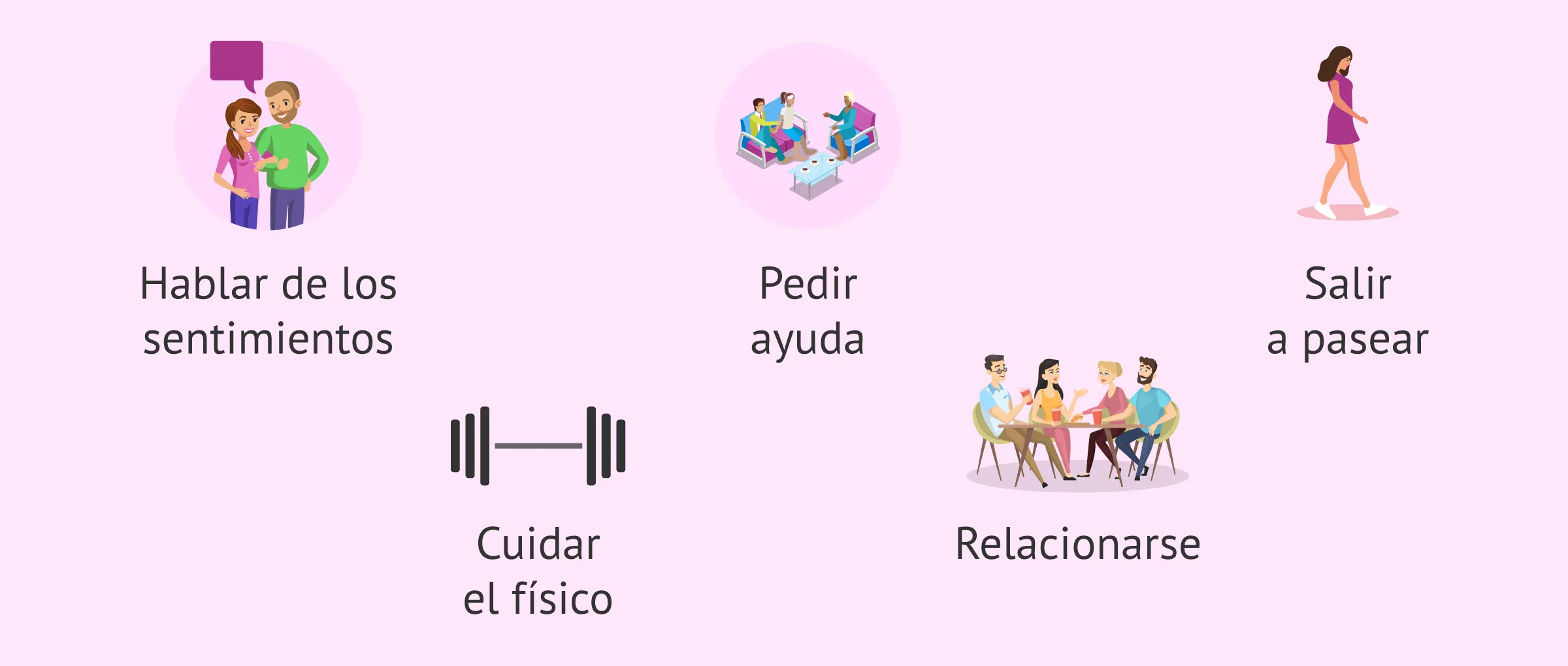 Imagen: Recomendaciones para combatir la depresión después del parto