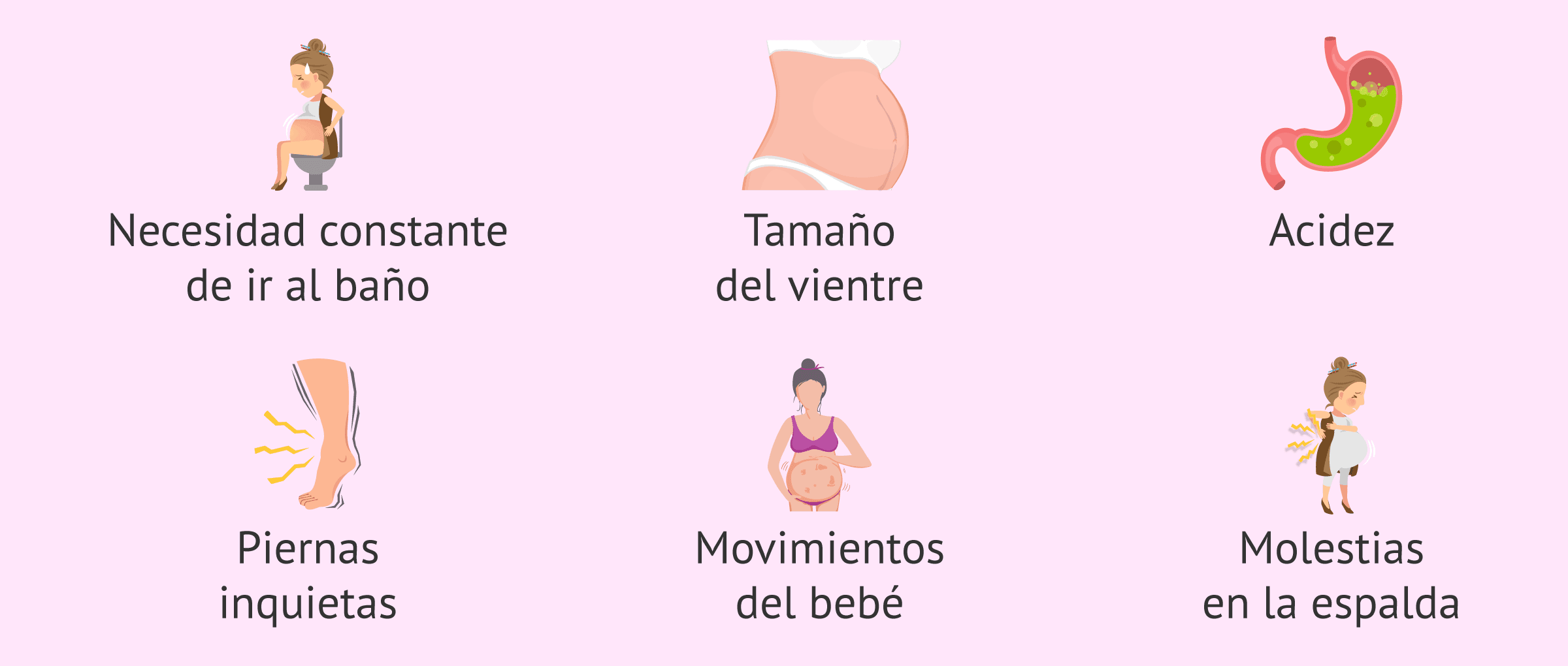 Imagen: Causas fisiológicas del insomnio durante el embarazo